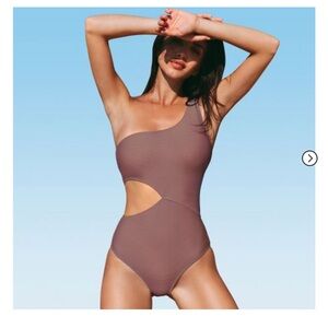 CupShe One Piece Cut Out Bikini
